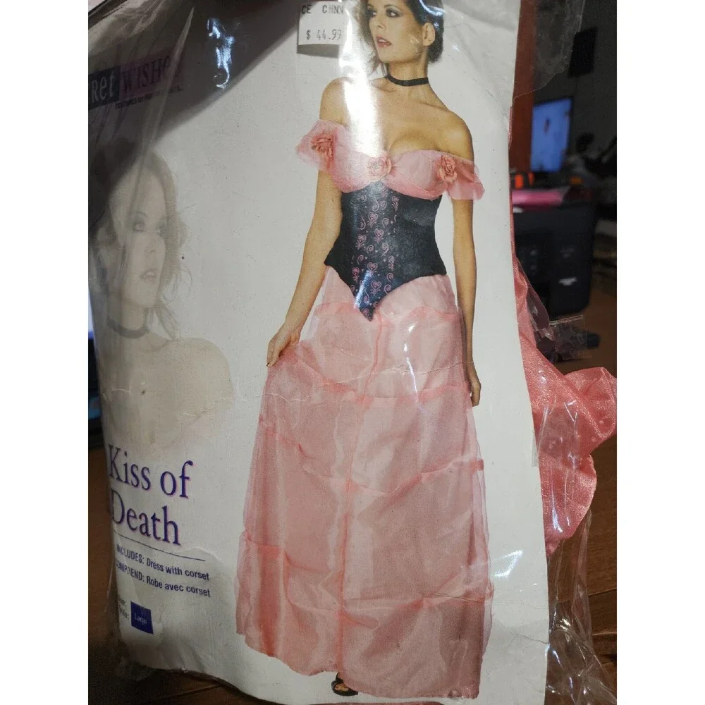 XX 880835 Kiss of Death Dress Woman Costume By Secret Wishes